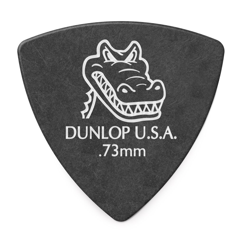 Медиаторы Dunlop 572P.73 Gator Grip Small Tri, толщина 0.73мм, маленький треугольник