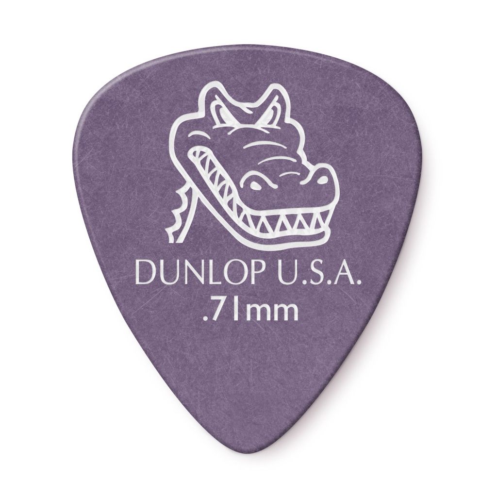 Медиаторы Dunlop 417P.71 Gator Grip, толщина 0,71мм