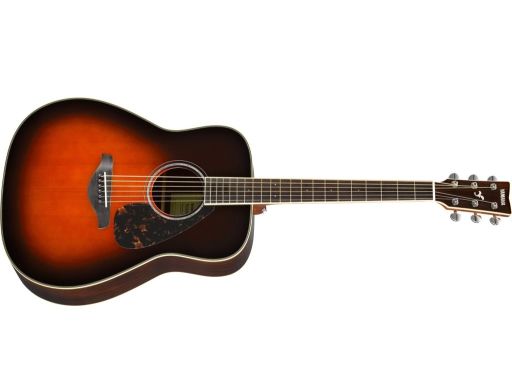 Гитара акустическая, коричневый санберст, Yamaha FG830-TBS