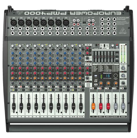Микшерный пульт с усилителем BEHRINGER PMP4000