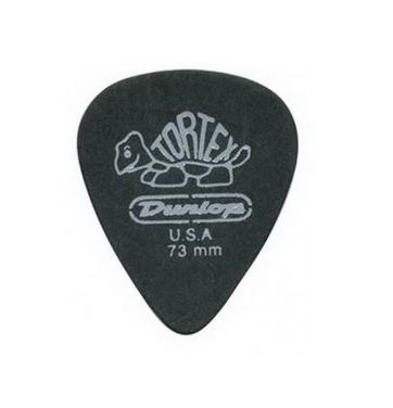 Медиатор Dunlop 488P.73 Tortex Pitch Black Standard