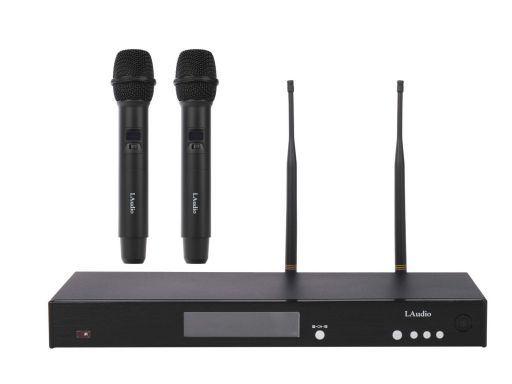 Беспроводная микрофонная система LAudio RWS-HHD, 2 ручных передатчика