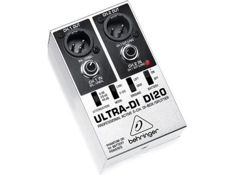 2-канальный DI-бокс/сплиттер Behringer DI20