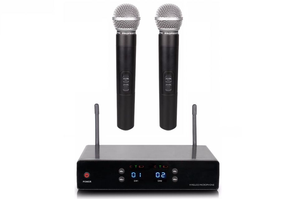 Радиосистема UHF, 2 ручных микрофона SOLISTA MD-602 (HH)