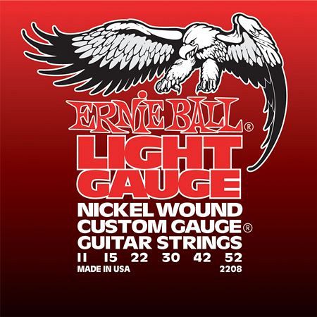 Струны для электрогитары Ervie Ball Nickel wound 2208