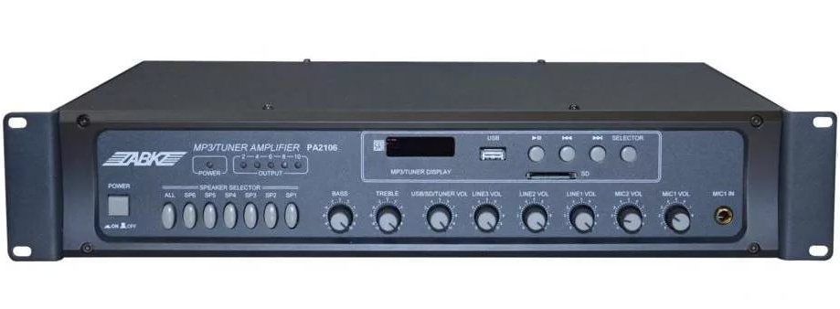 Микшер-усилитель ABK PA-2106