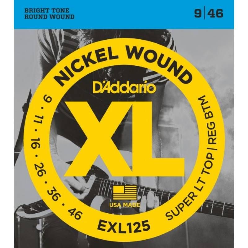 Струны для электрогитары D'Addario EXL125