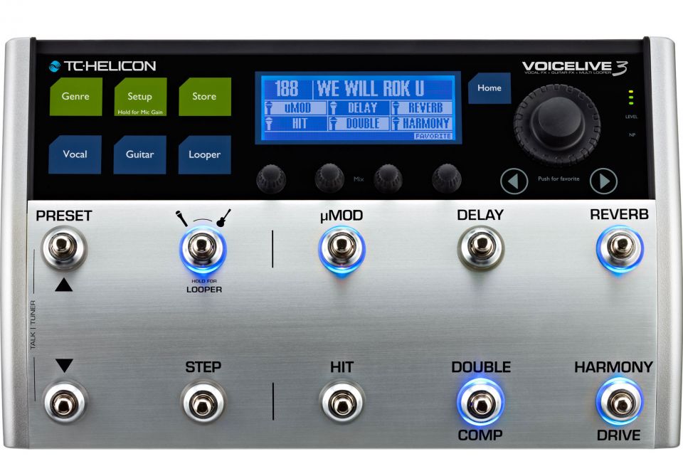 Процессор эффектов TC Helicon Voicelive 3