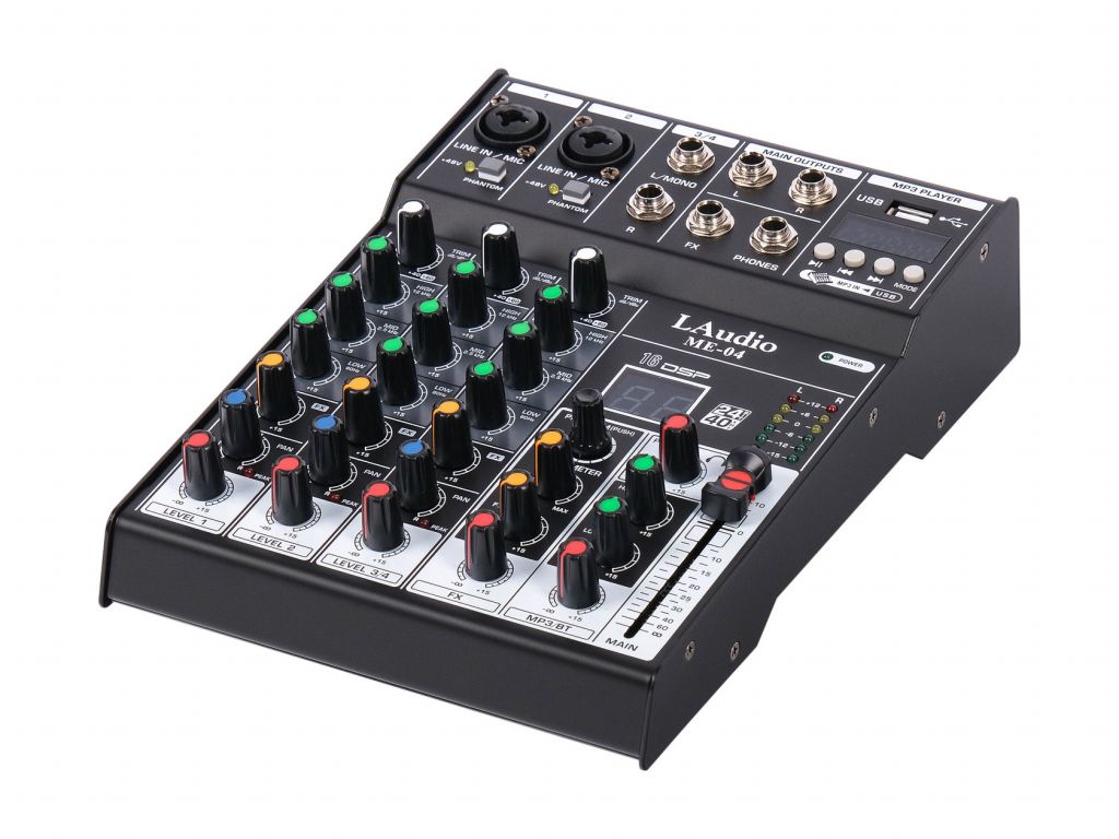 Микшерный пульт LAudio ME-04, серия PRO