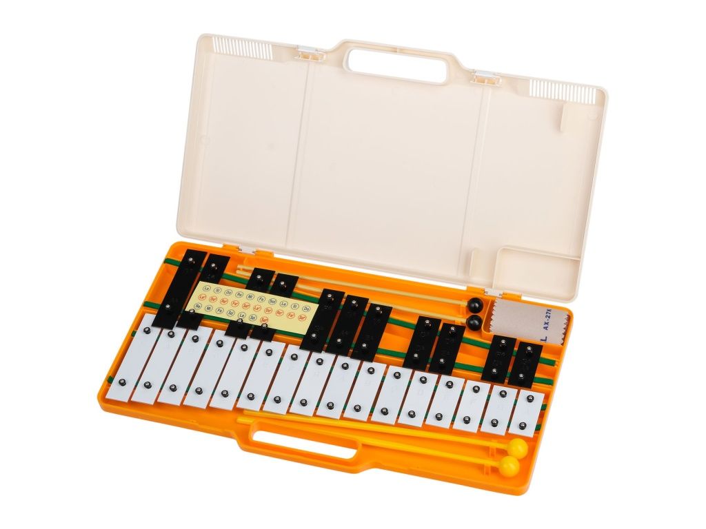 Music Class Глокеншпиль в футляре, 27 брусков Angel AG-27K