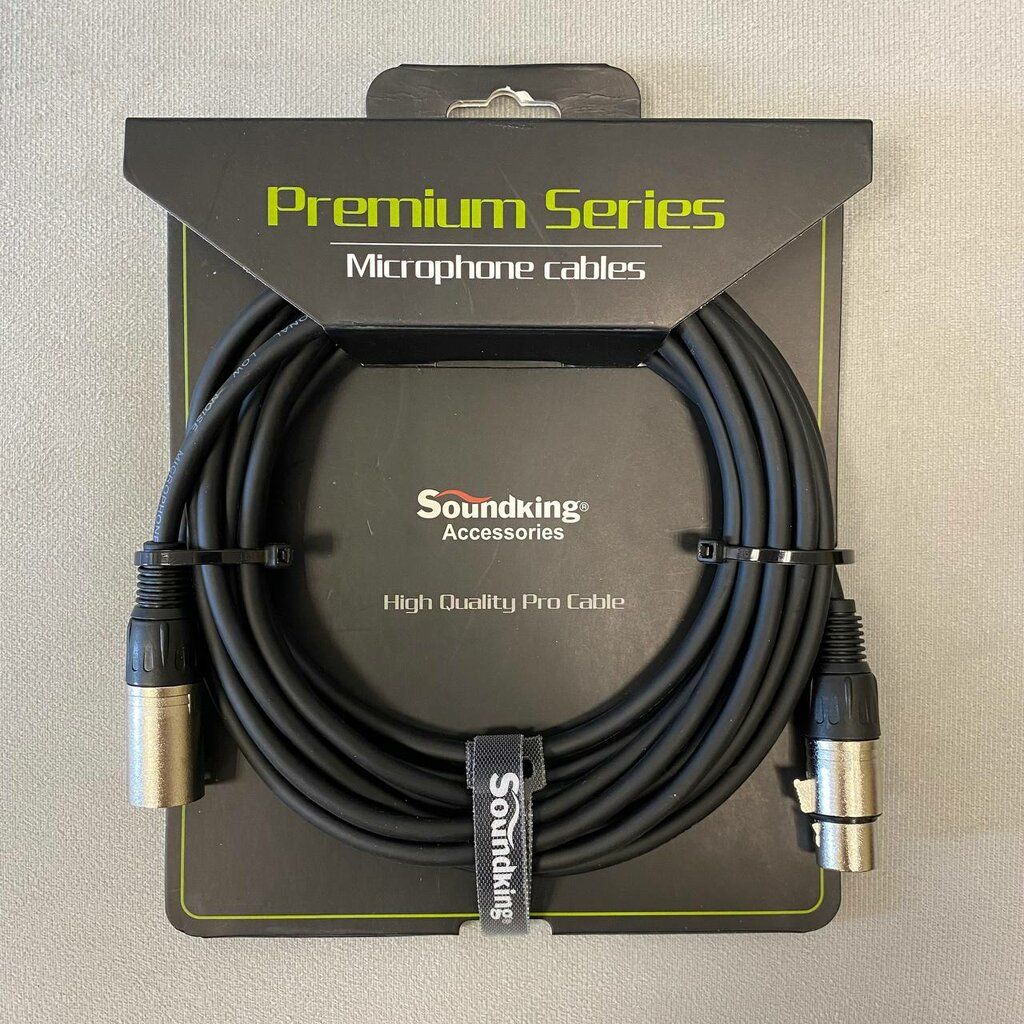 Кабель микрофонный, XLRm-XLRf, 5м, Soundking BB103-5M
