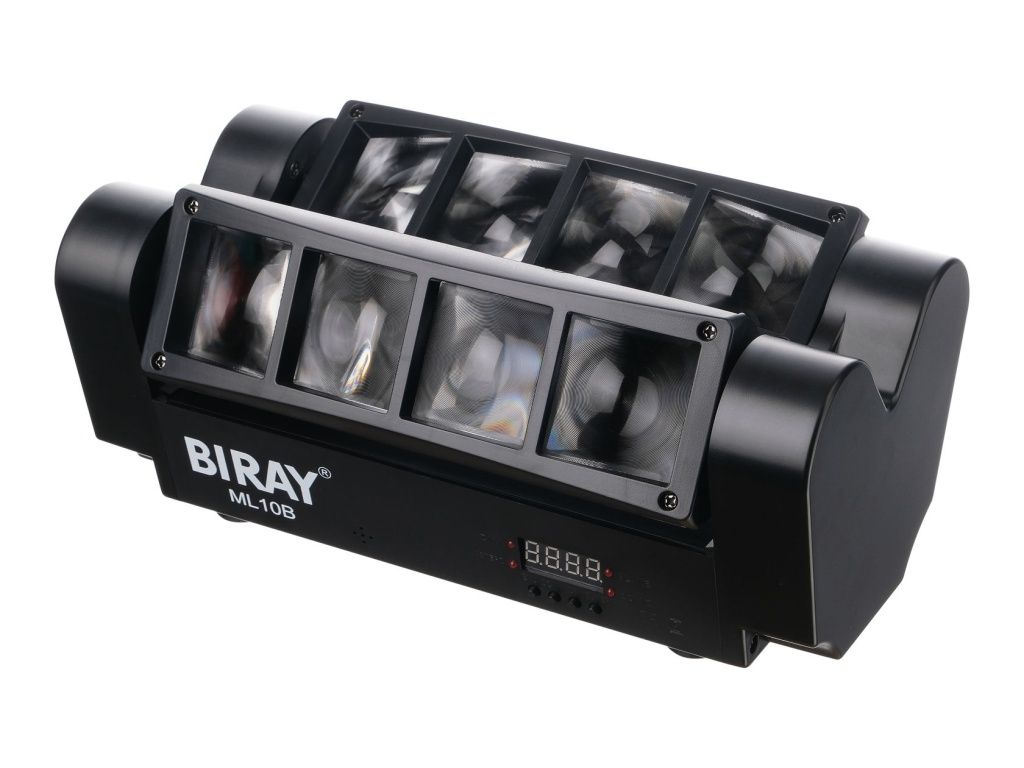 Моторизированный прожектор смены цвета паук Bi Ray ML10B