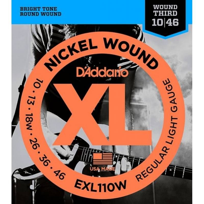 Струны для электрогитары D'Addario EXL110W