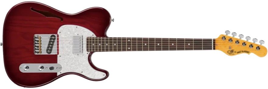 Электрогитара G&L ASAT Classic Bluesboy Red Burst