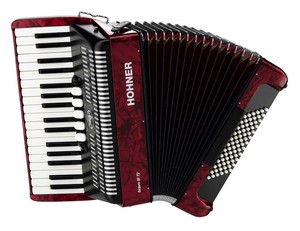 Аккордеон HOHNER Bravo III 72 (4063) 3/4 red