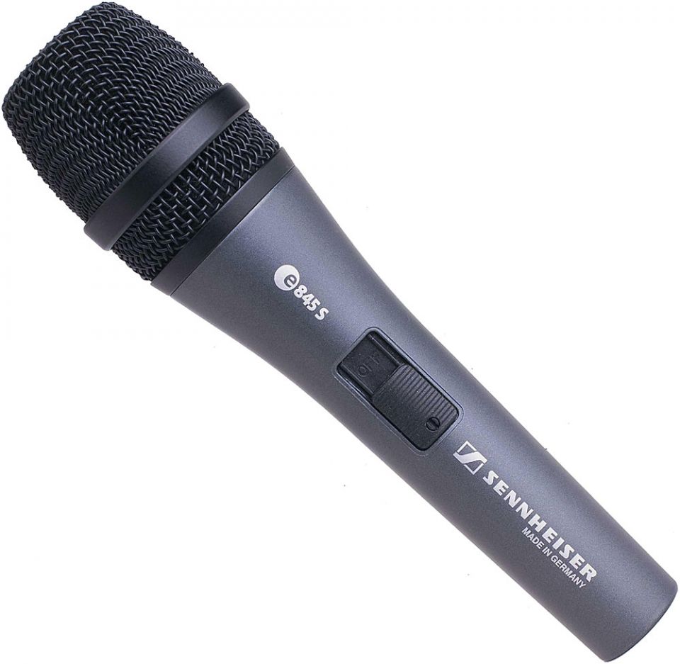 Динамический вокальный микрофон с выключателем SENNHEISER E 845-S