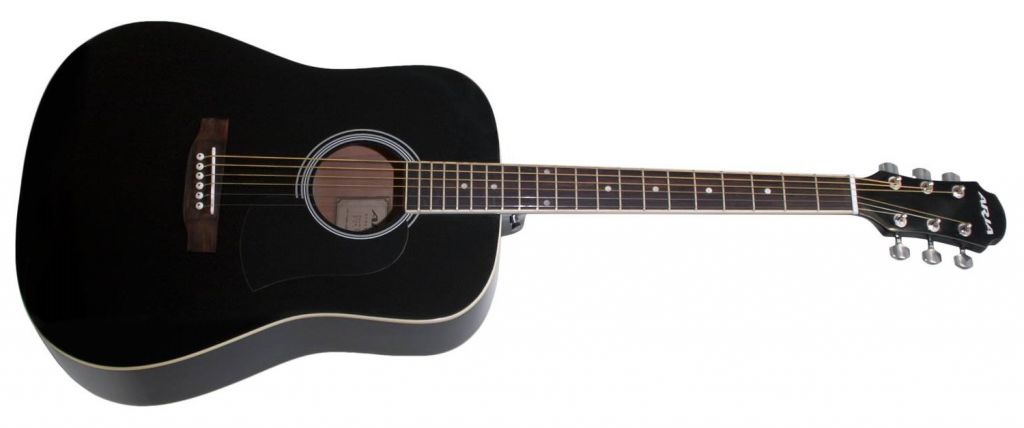 Акустическая гитара Aria AWN-15 BK