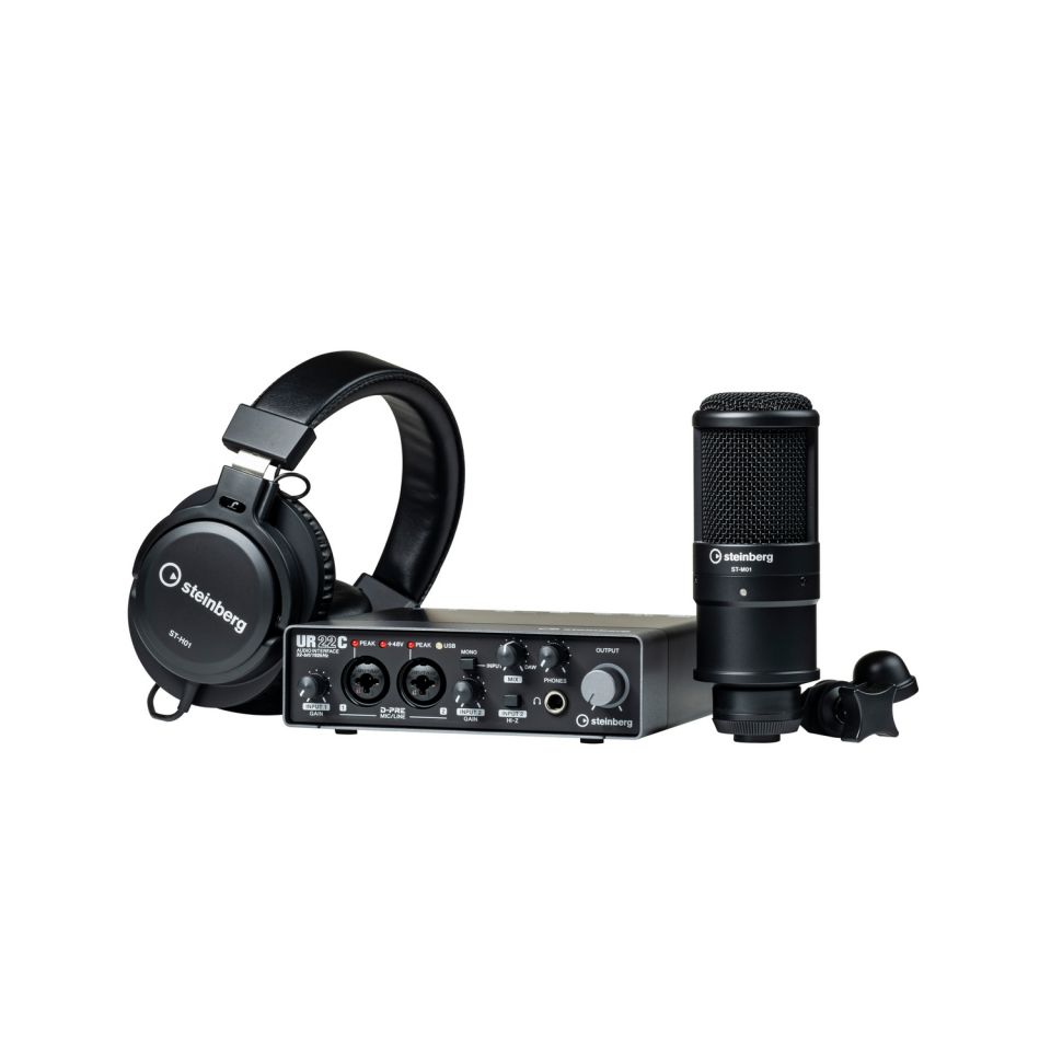 Steinberg UR22C Recording PACK