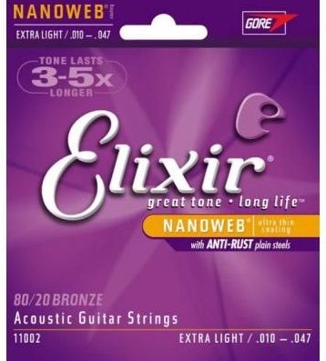 Струны для акустической гитары Elixir 11002