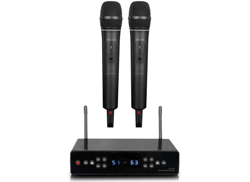 Радиосистема UHF, 2 ручных микрофона SOLISTA MD-600 (HH)