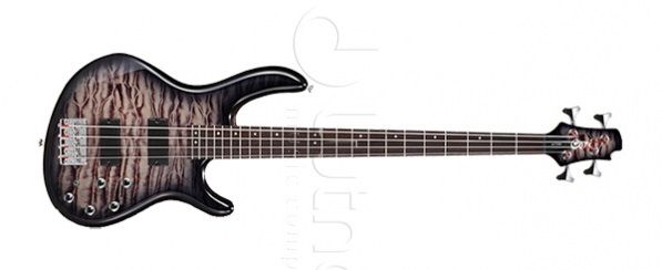 Бас-гитара, серый санберст, Cort Action-DLX-Plus-FGB Action Series