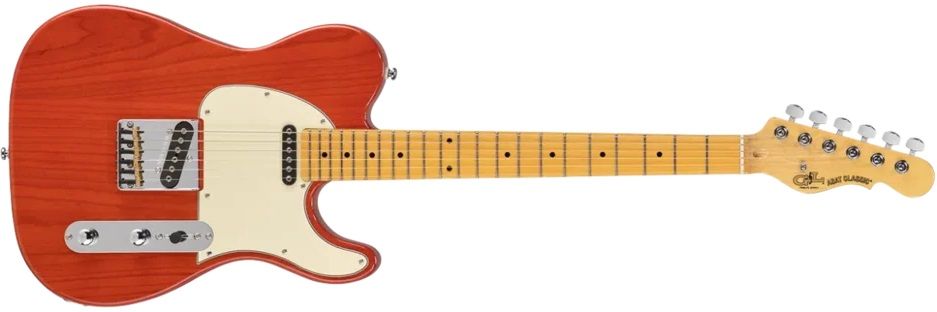 Электрогитара G&L Tribute ASAT Classic Clear Orange