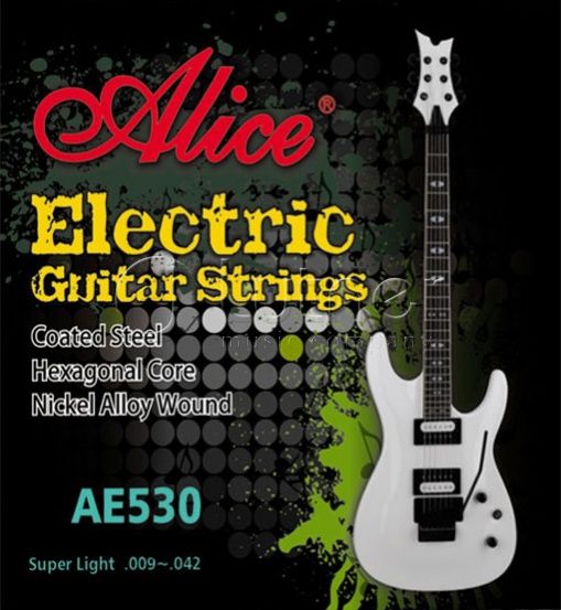 Комплект струн для электрогитары Alice AE530SL 531