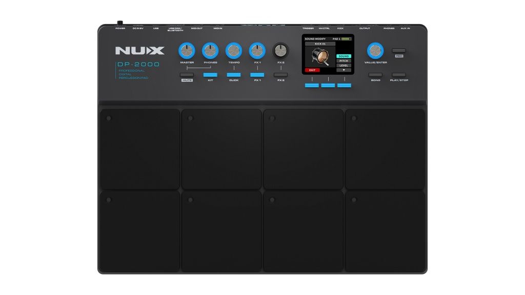 Перкуссионный сэмплер, цифровой барабан, перкуссионный пэд Nux DP-2000