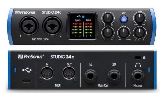 Звуковая карта PreSonus Studio 24C
