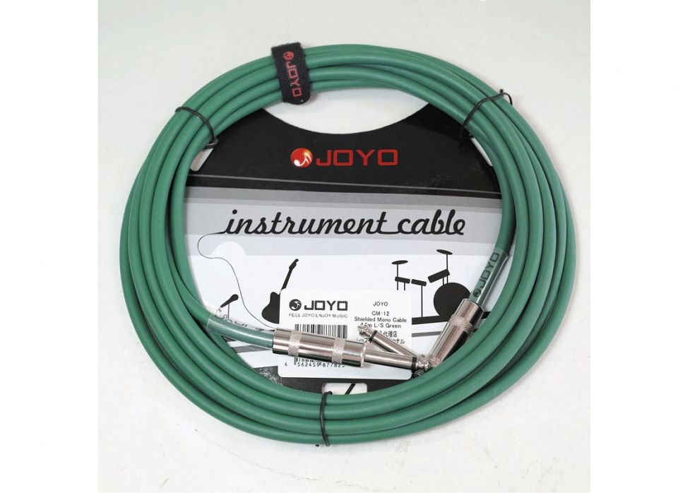 Инструментальный кабель Joyo CM-12 green