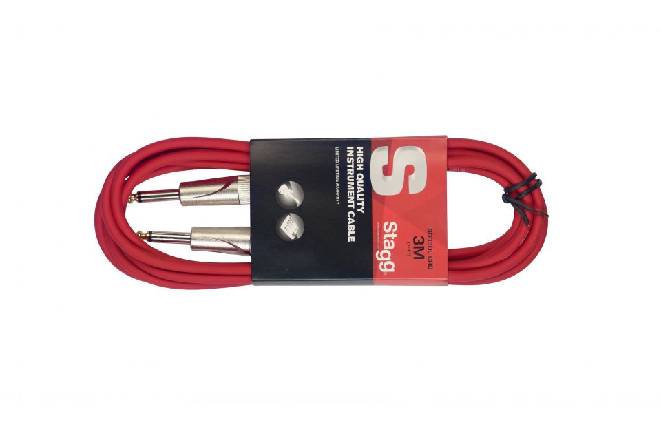 Гитарный кабель STAGG SGC3DL CRD
