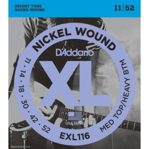 Струны для электрогитары D'Addario EXL116