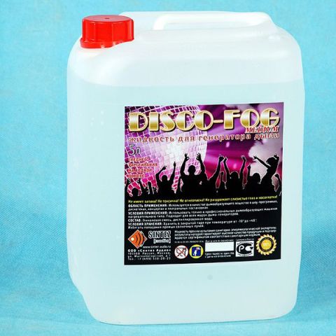Жидкость для генераторов дыма, среднего рассеивания DF-Medium Disco Fog Medium