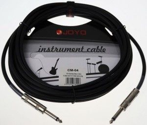 Инструментальный кабель Joyo CM-04 чёрный