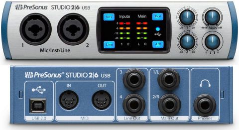 Звуковая карта PreSonus Studio 26C