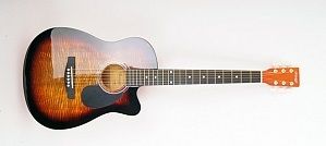 Фольковая с вырезом Homage LF-3800CT-SB