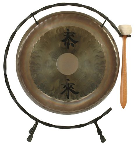 Гонг 10'' с колотушкой и стойкой Paiste 0223305310 Deco Gong Set