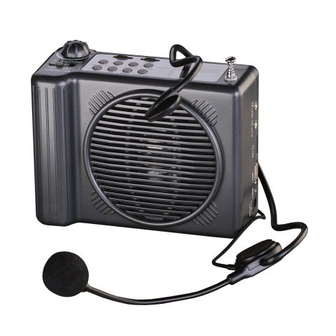 Усилитель голоса мегафон наплечный поясной TerraSound M-188UR
