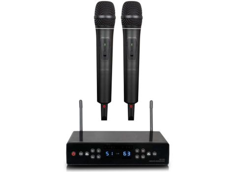 Радиосистема UHF, 2 ручных микрофона SOLISTA MD-600 (HH)