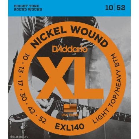 Струны для электрогитары D'Addario EXL140