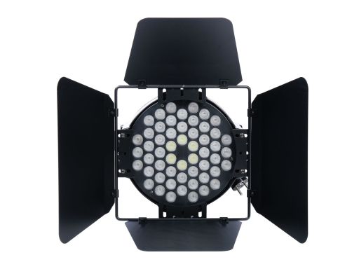 Светодиодный прожектор, со шторкой, RGBW, LED 54х1Вт, Bi Ray PLC002-CB