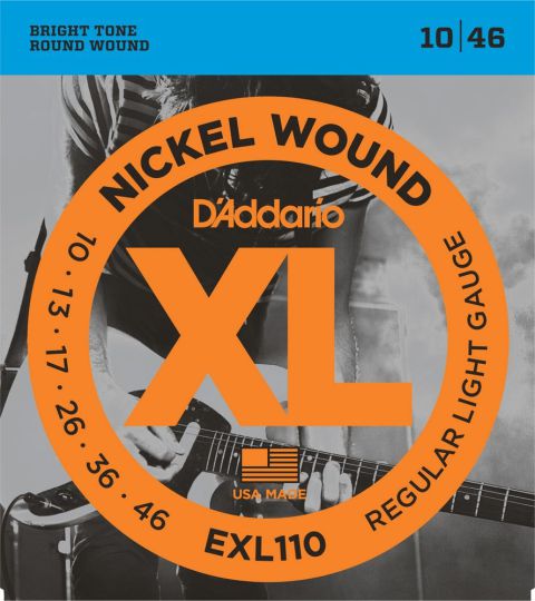 Струны для электрогитары D'Addario EXL110
