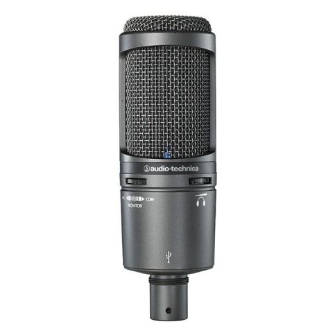 Студийный конденсаторный микрофон Audio-Technica AT2020