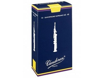 Трости для саксофона Сопрано Традиционные №3 (10шт) Vandoren SR203