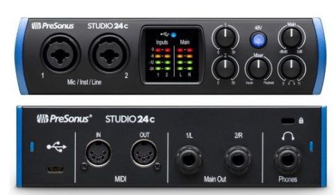Звуковая карта PreSonus Studio 24C